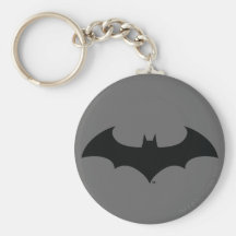 Simple Bat Silhouette Key Chain