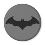 Simple Bat Silhouette Magnets