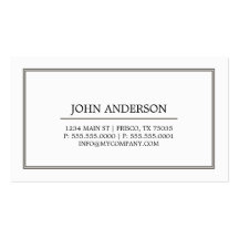 Simple Business Card