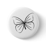 Simple Butterfly Line Drawing