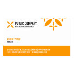 Simple Corporate One Sided Business Card business cards