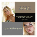 Simple Graduation Announcement