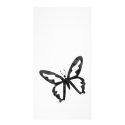 Simple Grungy Black Butterfly photo cards