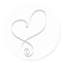 Simple Heart For Envelopes