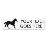 simple horse bumper stickers