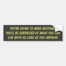 Simple Instructions Bumper Sticker