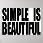 SIMPLE_IS_BEAUTIFUL PRINT