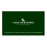 simple lawn mowing business card templates