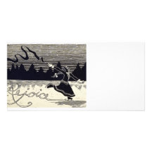 SIMPLE PLEASURES CHRISTMAS HOLIDAY PHOTO GREETING CARD