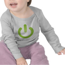 Simple Power Button T-shirts
