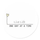 simple recovery sticker