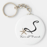 Simple starfish key chains
