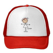 Simple Stick Figure Nurse T-shirts and Gifts Hat