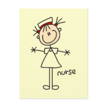 Simple Stick Figure Nurse T-shirts and Gifts