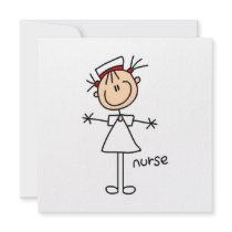 Simple Stick Figure Nurse Tshirts and Gifts