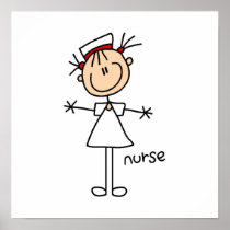 Simple Stick Figure Nurse Tshirts and Gifts
