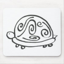 Simple Turtle Mousepad