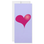 Simple Valentine rack cards