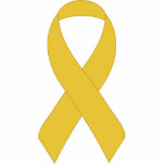 Simple Yellow Ribbon photo sculptures