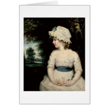Simplicity - A Portrait of Miss Theophilia Ghatkin Card