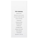 Simplicity Ceremony Program invitations