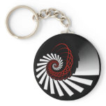 Simplicity Red Keychain
