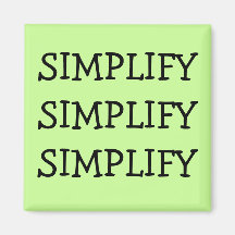 SIMPLIFY MAGNET