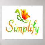 Simplify posters
