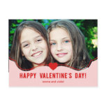 Simply Adorable Valentine's Day Card postcards