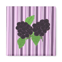 Simply Blackberries Refrigerator Magnet