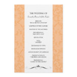 Simply Chic Wedding Ceremony Programs invitations