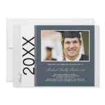 Simply Classic Graduation: Cool Greys invitations