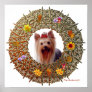 SIMPLY CUTE YORKIE PUPPY POSTER