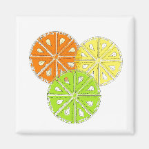 Simply Fruity Refrigerator Magnets