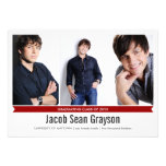 Simply Genius 4 Photo Graduation Announcement