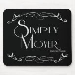 Simply Moyer Logo Mouse pad mousepads