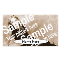 Simply Ovals Comp Card Business Card Templates