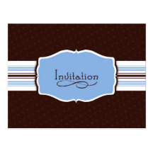 Simply Sent Invitation Post Card