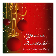 Simply Square Holiday Invitation