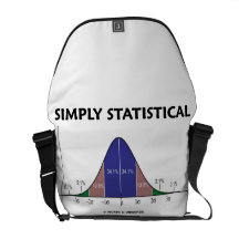 Simply Statistical (Bell Curve Attitude) Commuter Bags