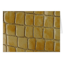 Simulated Snake Skin Greeting Cards