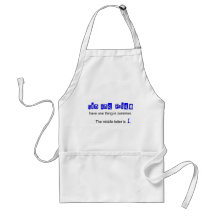 Sin and pride have one thing in common aprons