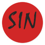 SIN STICKER