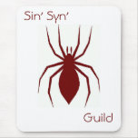 Sin Syn Guild Mousepad in Red