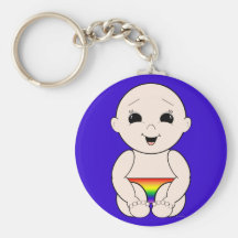 Since Birth 3r Keychain
