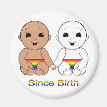 Since Birth 8w Fridge Magnets