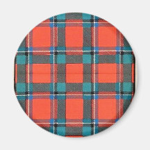 SINCLAIR FAMILY TARTAN REFRIGERATOR MAGNET