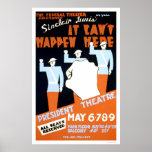 Sinclair Lewis Play 1937 WPA posters