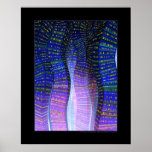Sine City (Blue) Print