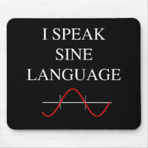 Sine Language Mousemat